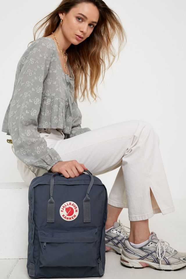 Fjallraven Kanken Graphite Backpack | Urban Outfitters UK