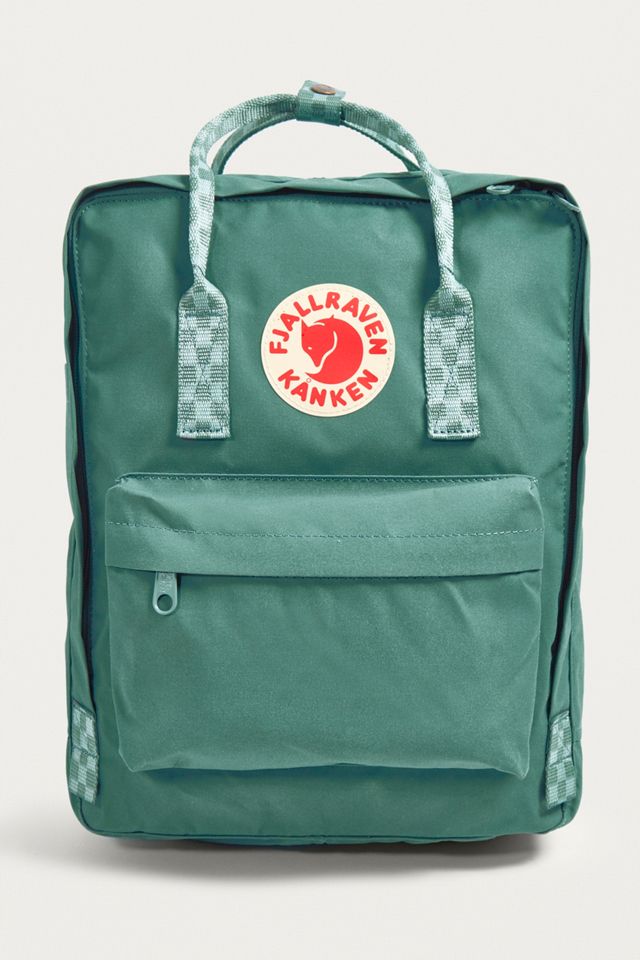 Fjallraven Kanken Forest Zaino Scacchi Verde #1