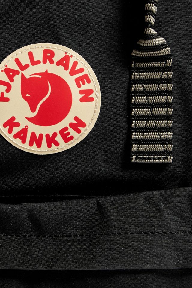 Fjallraven Kanken Black Stripe Handle Backpack #4