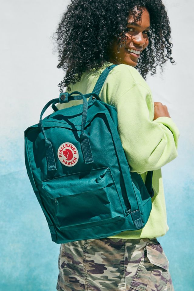 Fjallraven Kanken Arctic Green Backpack | Urban Outfitters UK