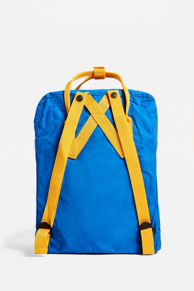 Blue and yellow kanken clearance