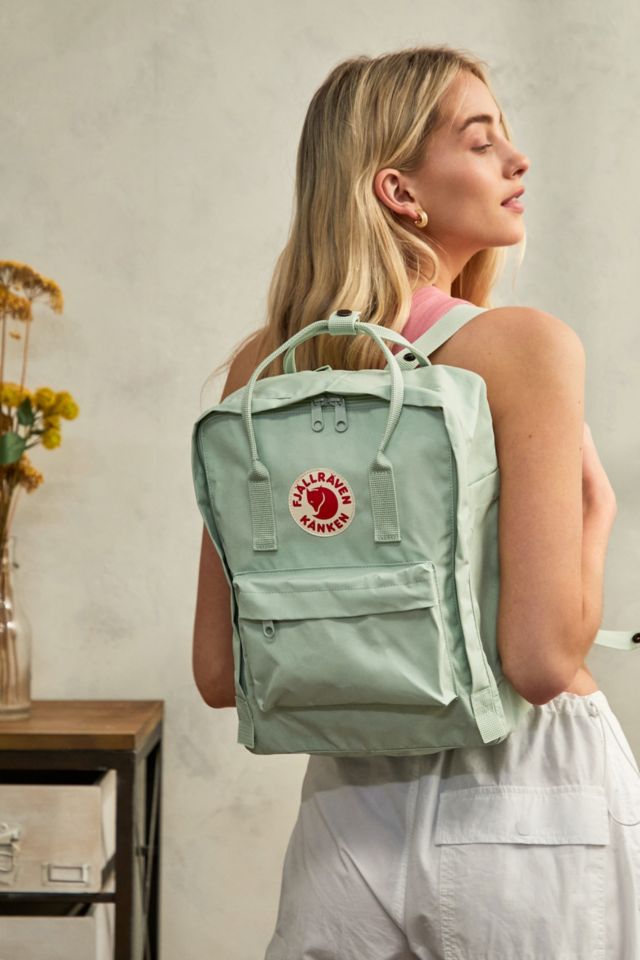 Fjallraven Kanken Mint Green Backpack | Urban Outfitters UK