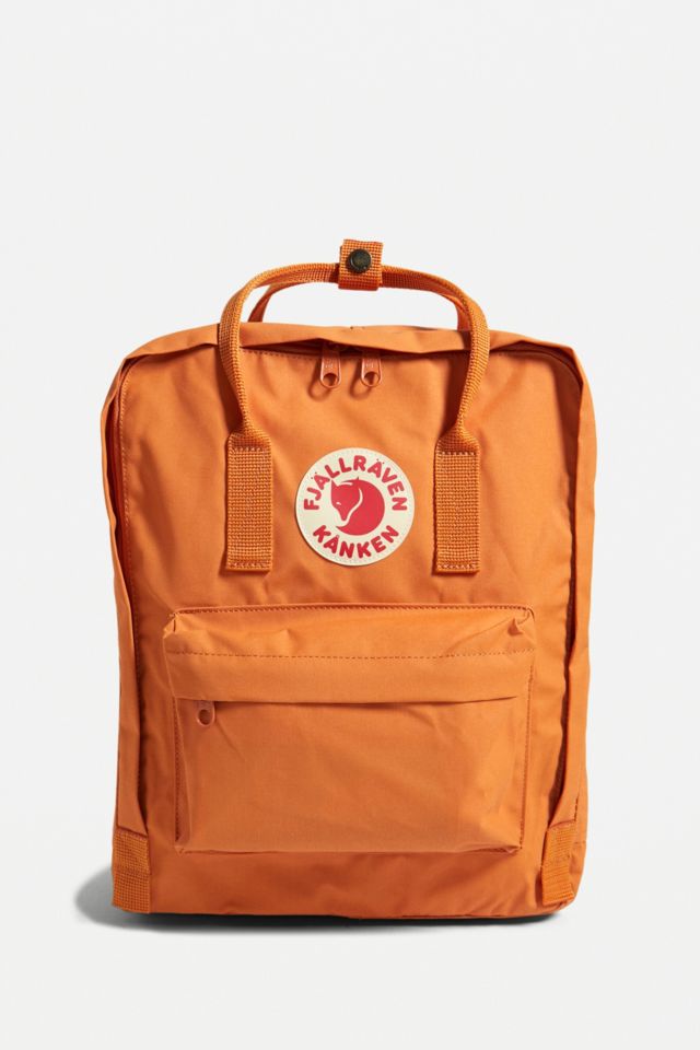 Fjallraven hotsell orange backpack