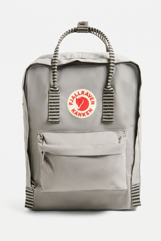 Fjallraven kanken fog 2024 striped handle backpack