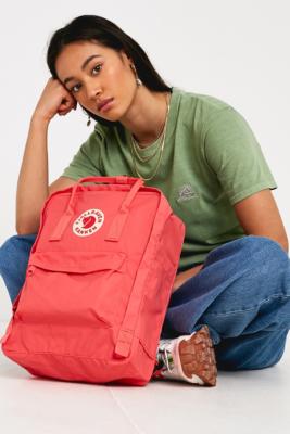 Fjallraven backpack peach clearance pink