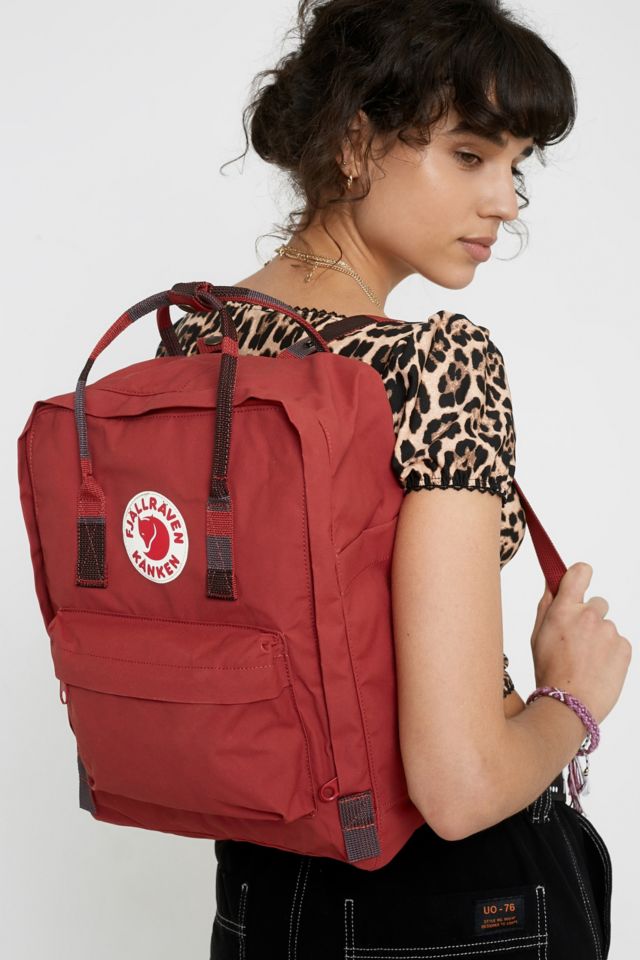 Fjallraven Kanken Random Stripe Handle Backpack | Urban Outfitters UK