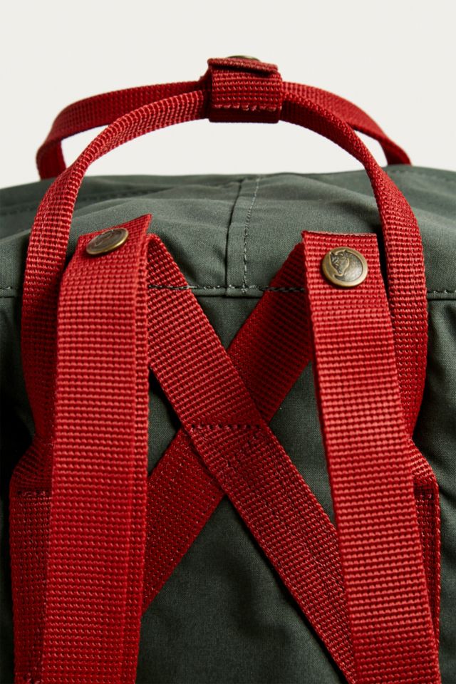 Fjallraven forest outlet green ox red