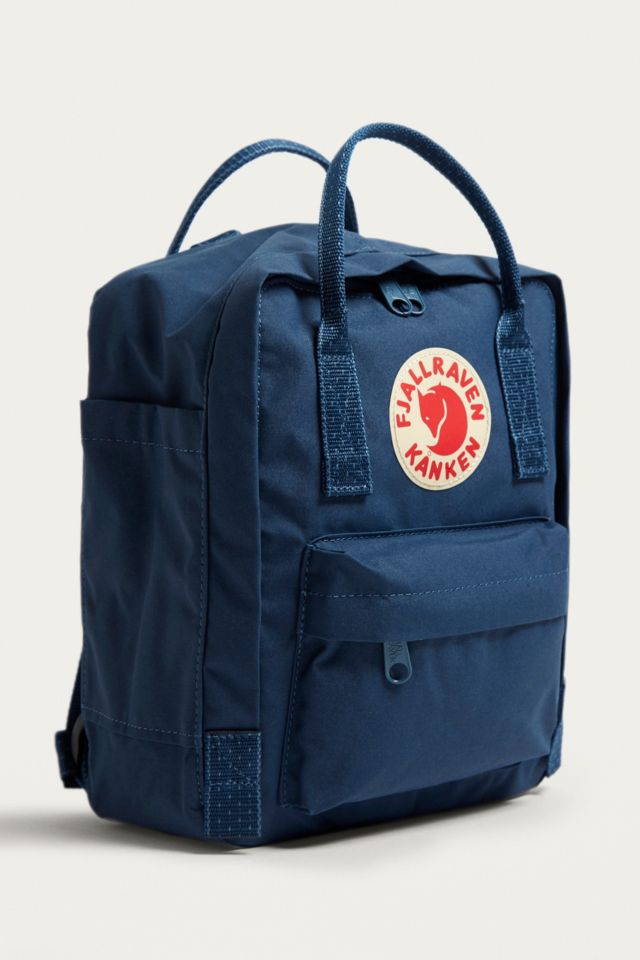 Fjallraven Kanken Royal Blue Pinstripe Mini Backpack