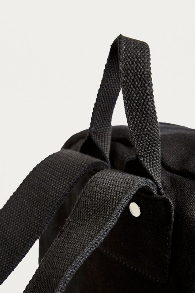 bdg canvas mini backpack black BDG Black Canvas Backpack
