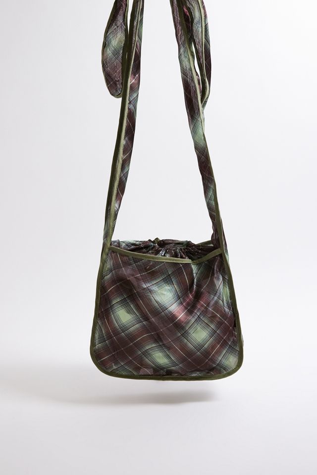 UO Organza Check Sling Bag #3