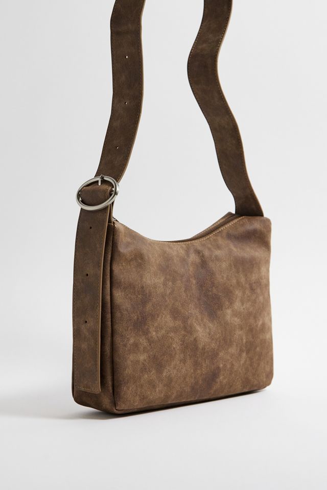 UO Square Faux Leather Sling Bag  #4