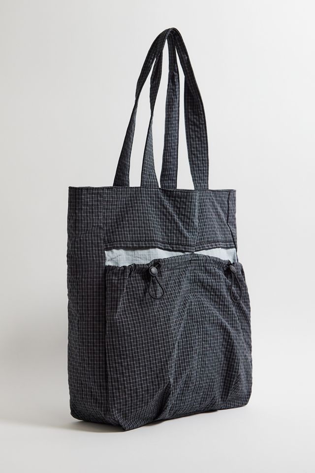 UO Check Nylon Tote Bag #2