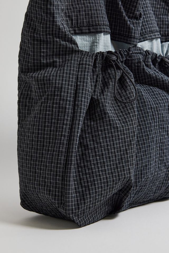UO Check Nylon Tote Bag #3