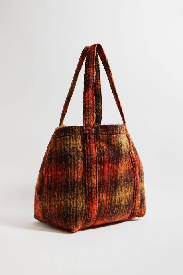 UO Check Carry Tote Bag #2