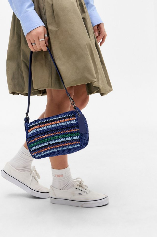 iets frans... Stripe Knit Small Shoulder Bag #1