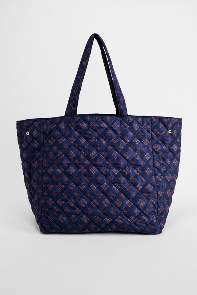 BDG Quilted Tile Carryall Tote Bag #3