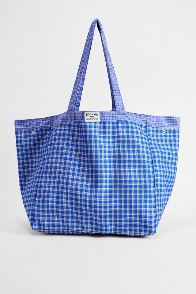 BDG Carryall Check Tote Bag #1