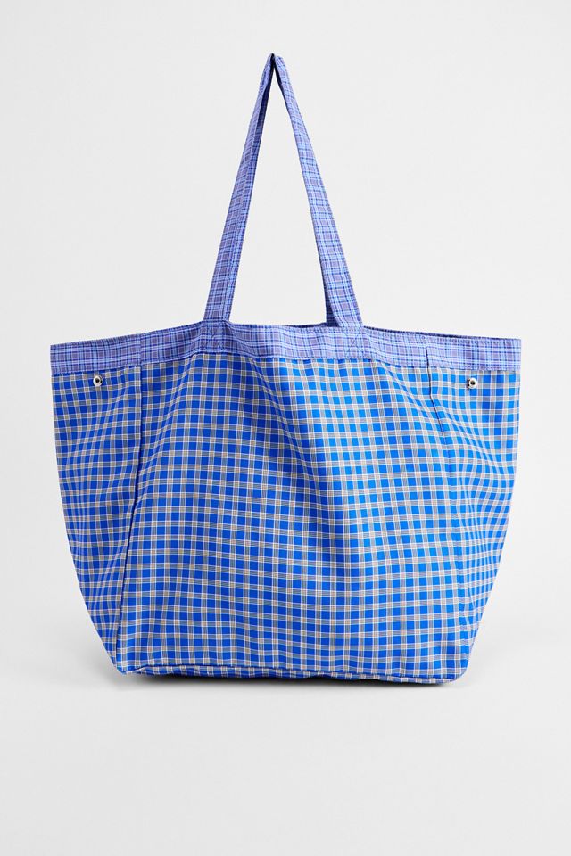 BDG Carryall Check Tote Bag #3