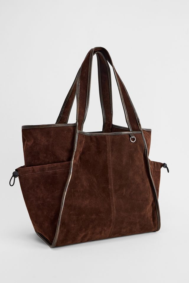 Sac fourre-tout en suédine trapèze BDG #3