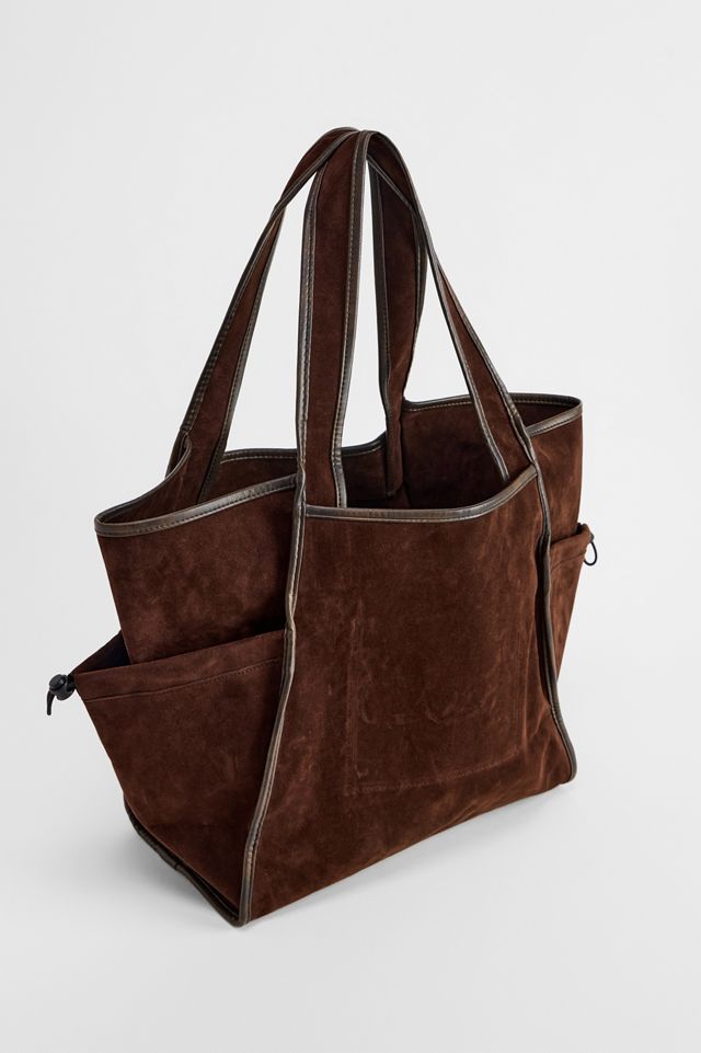 Sac fourre-tout en suédine trapèze BDG #4