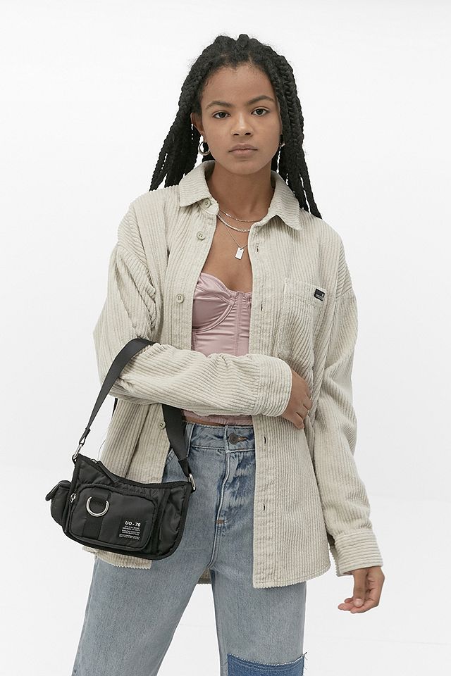 UO Nylon Pocket Shoulder Bag | Urban Outfitters UK