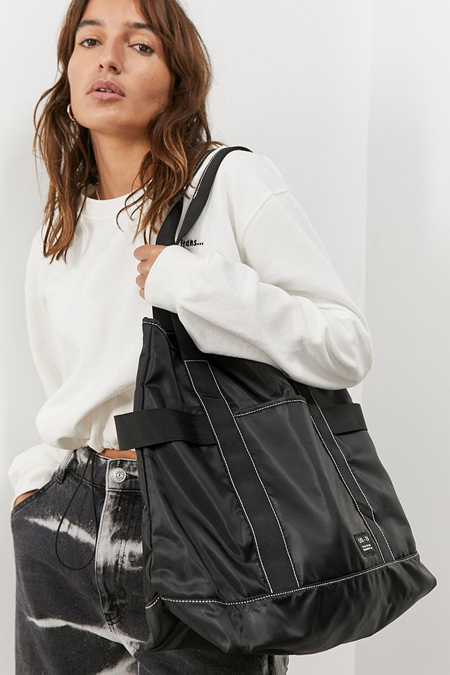 UO Contrast Nylon Tote Bag | Urban Outfitters UK