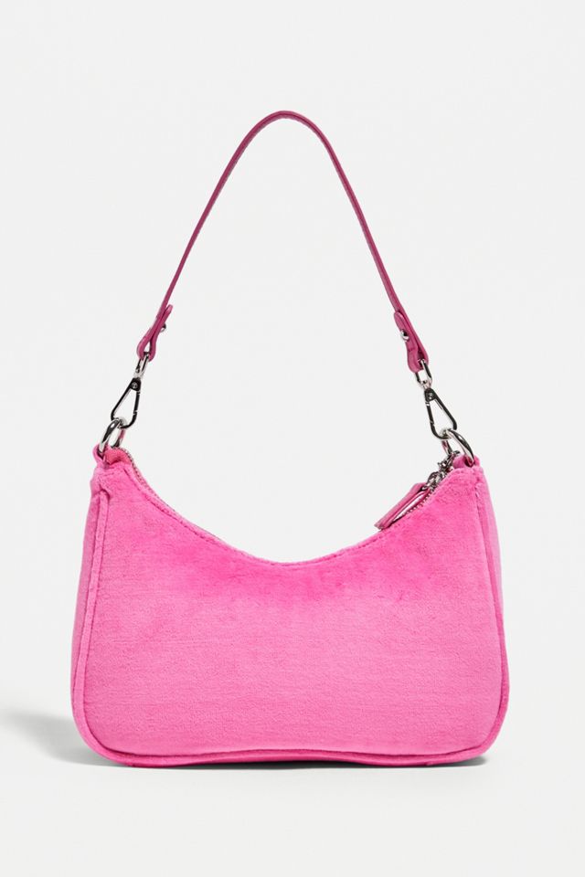 UO Velour Chain Accent Shoulder Bag #4