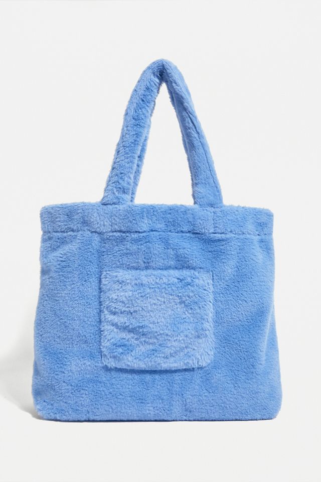 FAUX FUR TOTE BAG #1