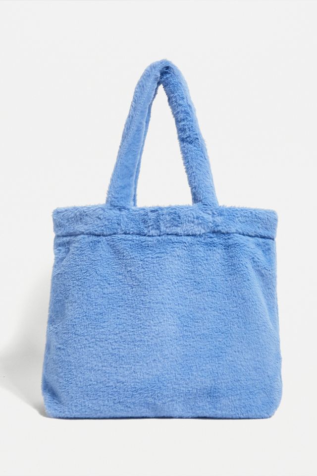FAUX FUR TOTE BAG #4