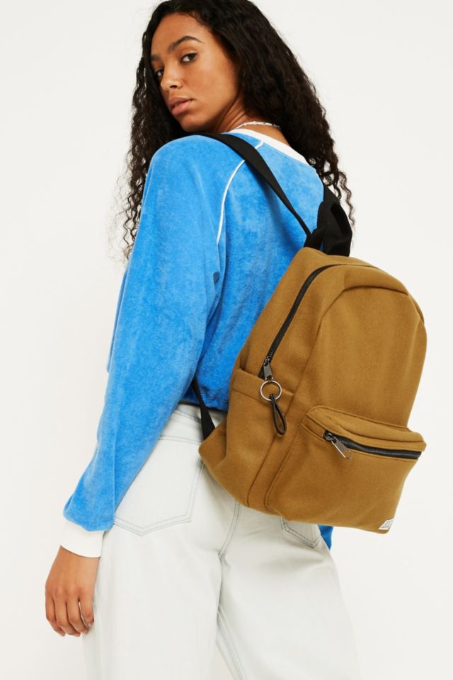 BDG Large Wool Green Backpack | Urban Outfitters UK