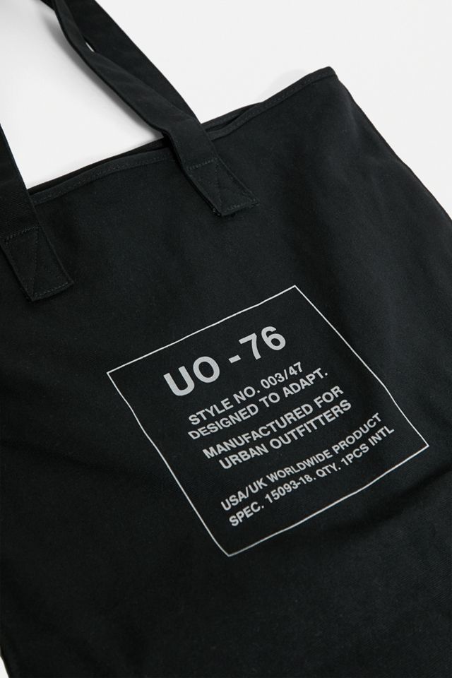 UO Printed Canvas Tote Bag #1