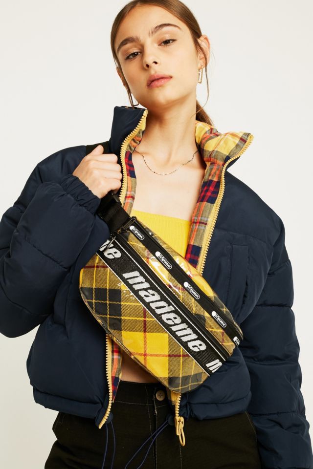 Plaid bum bag on sale