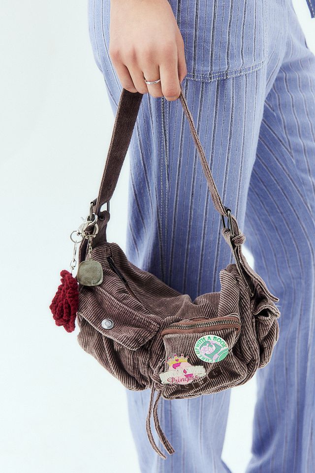 BDG Amelia Corduroy Pocket Shoulder Bag