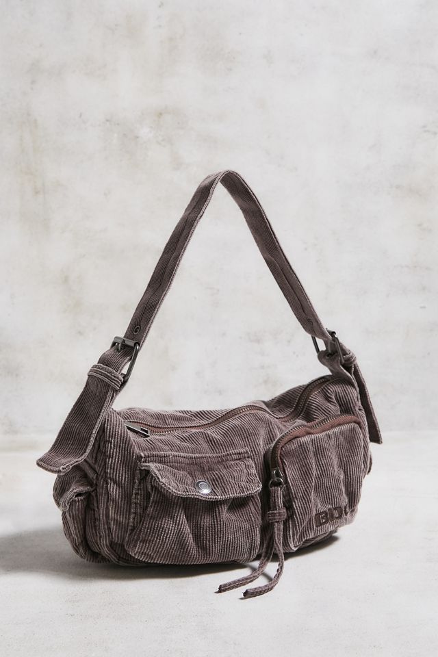 BDG Amelia Bolso de hombro con bolsillo de pana #2