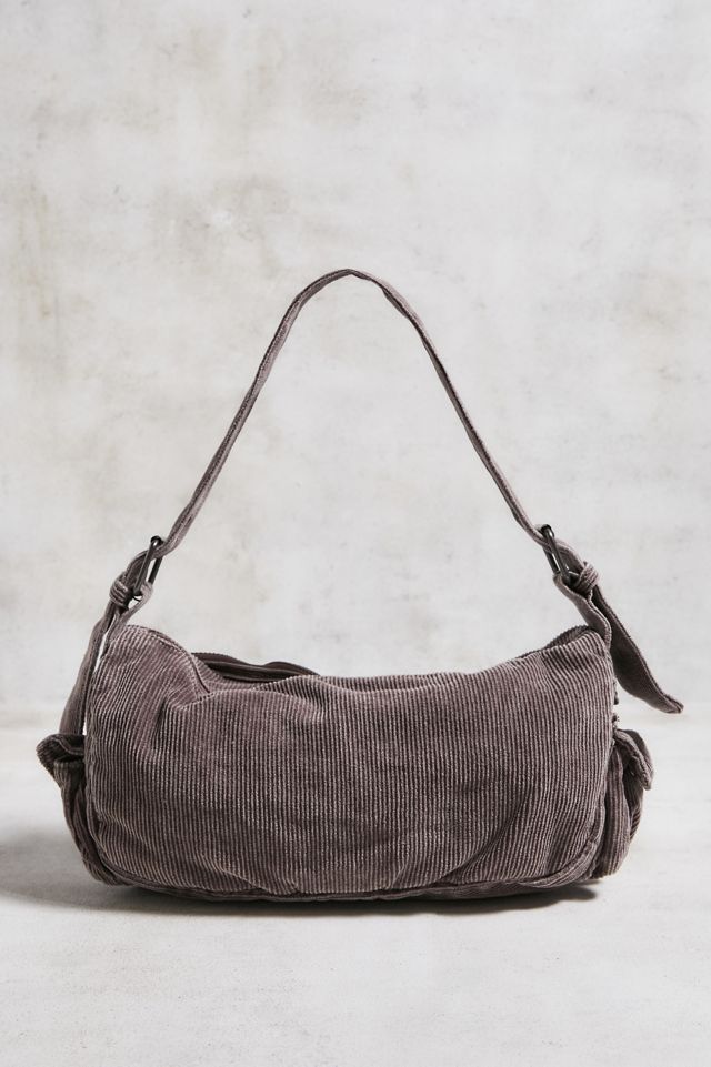 BDG Amelia Bolso de hombro con bolsillo de pana #3