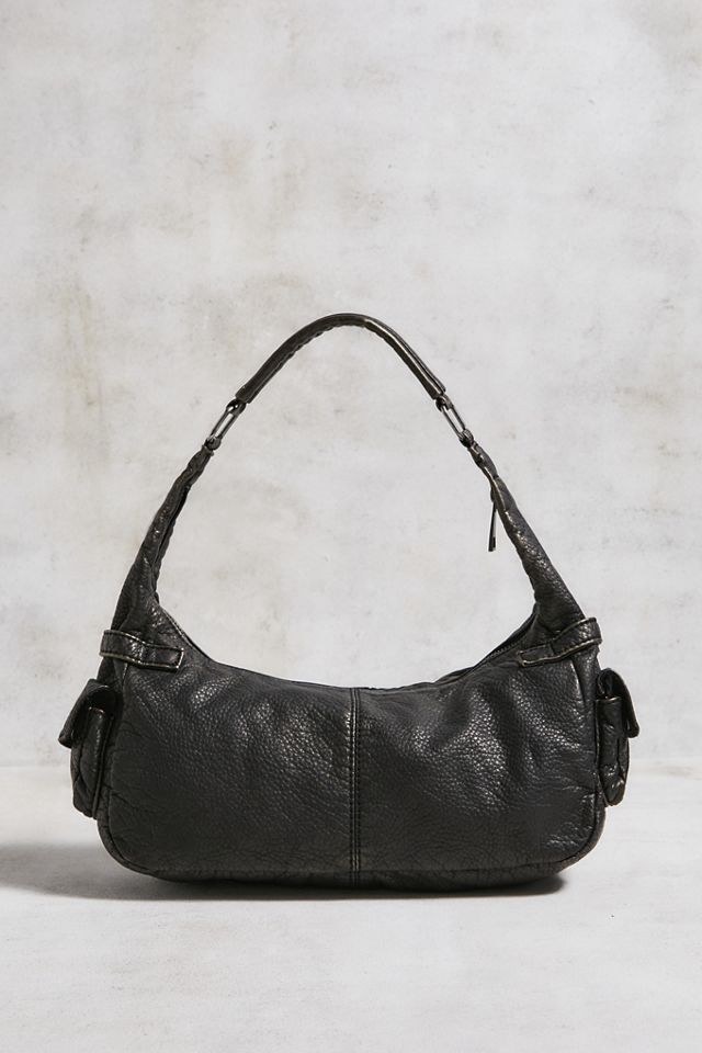BDG Emilie Washed Faux Leather Pocket Shoulder Bag #3