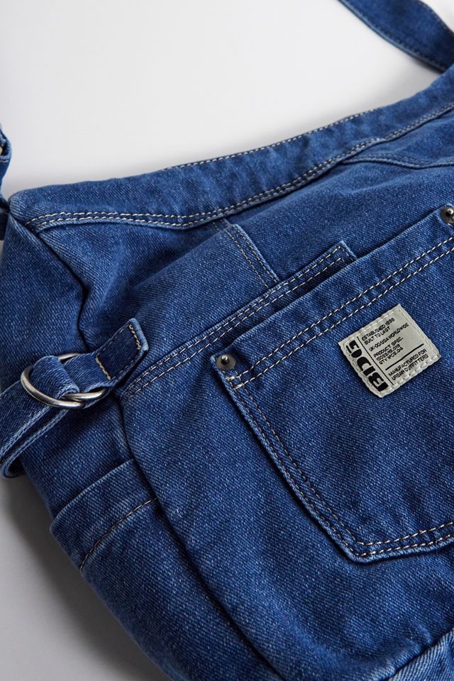 BDG Denim Patchwork Sling Bag #5