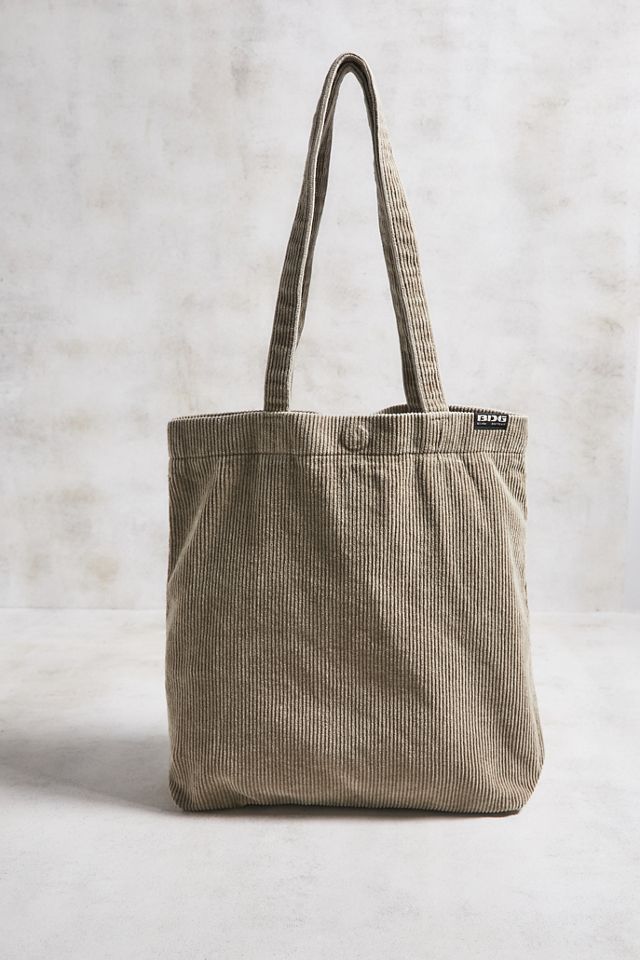 Sac fourre-tout en velours côtelé à onglet BDG #1
