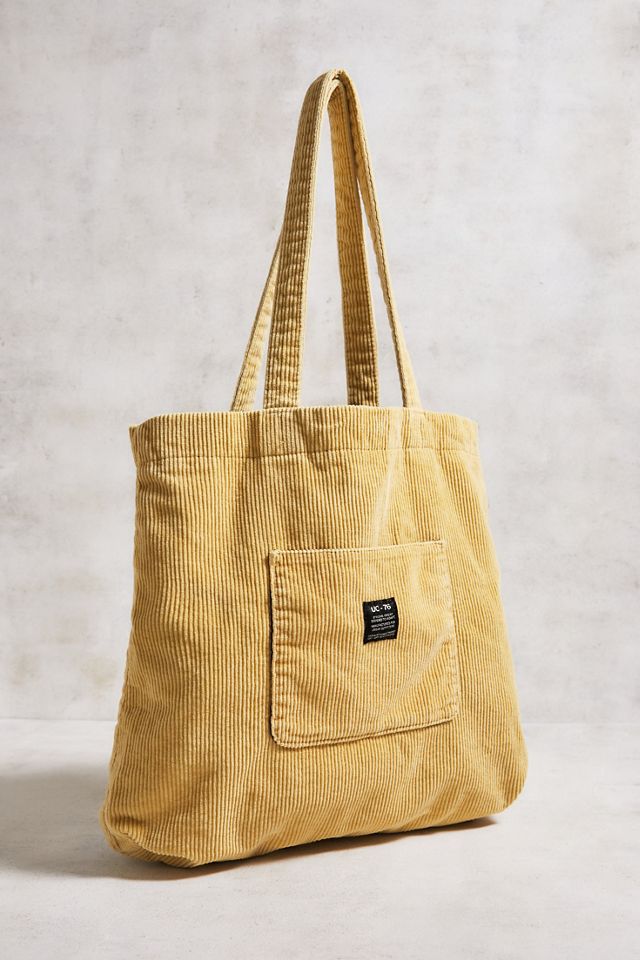 UO Corduroy Pocket Oversized Tote Bag #1