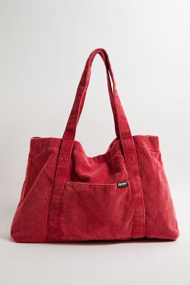 BDG Tab Corduroy Tote Bag #2