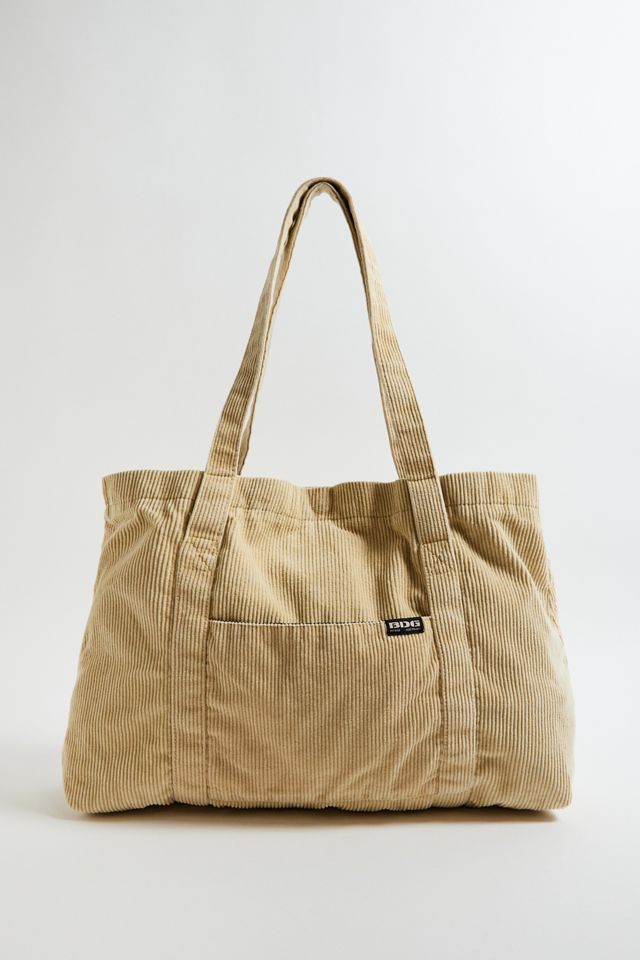BDG Tab Corduroy Tote Bag #1