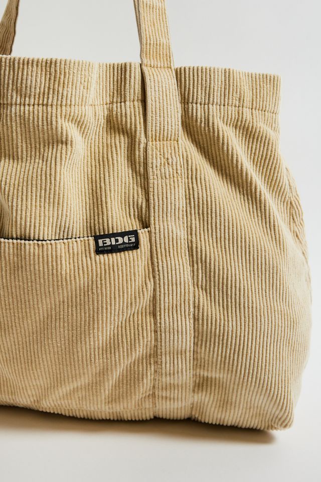 BDG Tab Corduroy Tote Bag #4