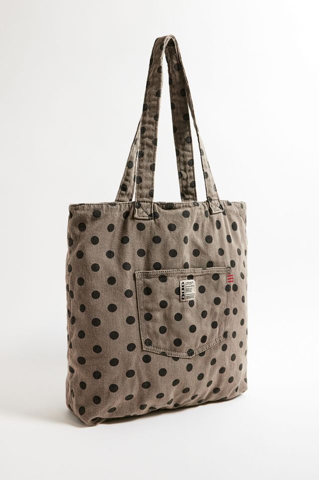 BDG Polka Dot Canvas Tote Bag #1