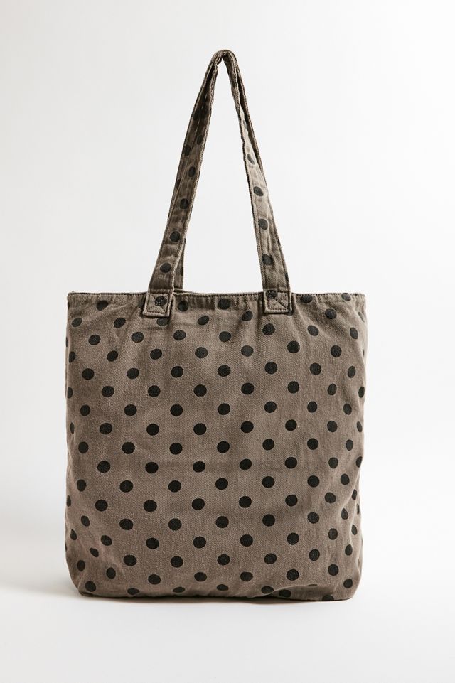 BDG Polka Dot Canvas Tote Bag #3