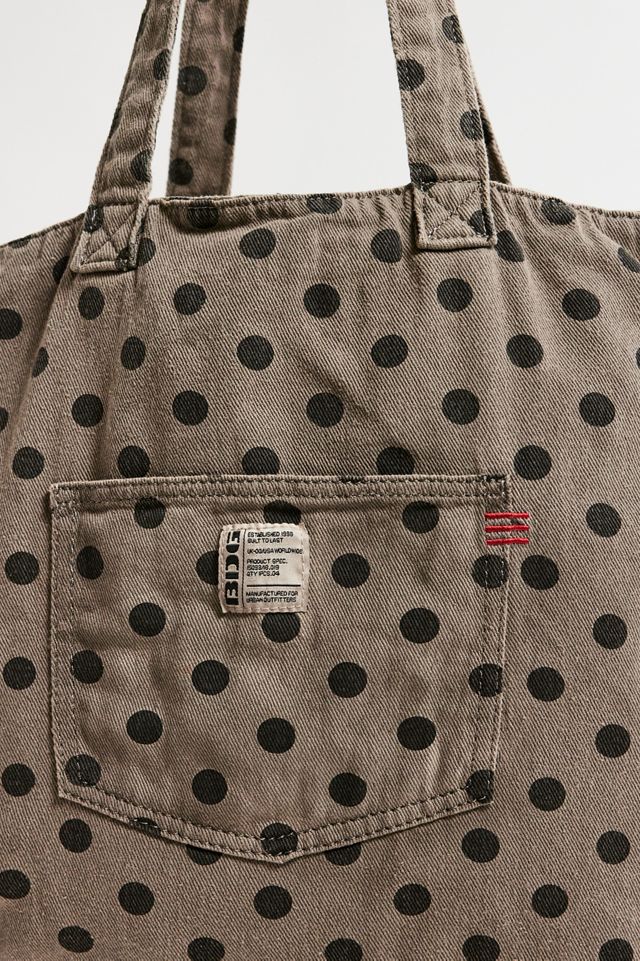 BDG Polka Dot Canvas Tote Bag #4