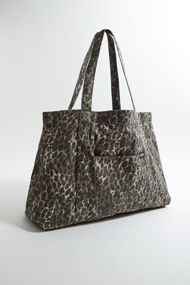 BDG Leopard Print Canvas Tote Bag #2