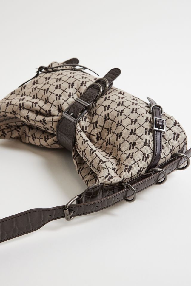 iets frans... Hayden Monogram Small Slouch Shoulder Bag #4