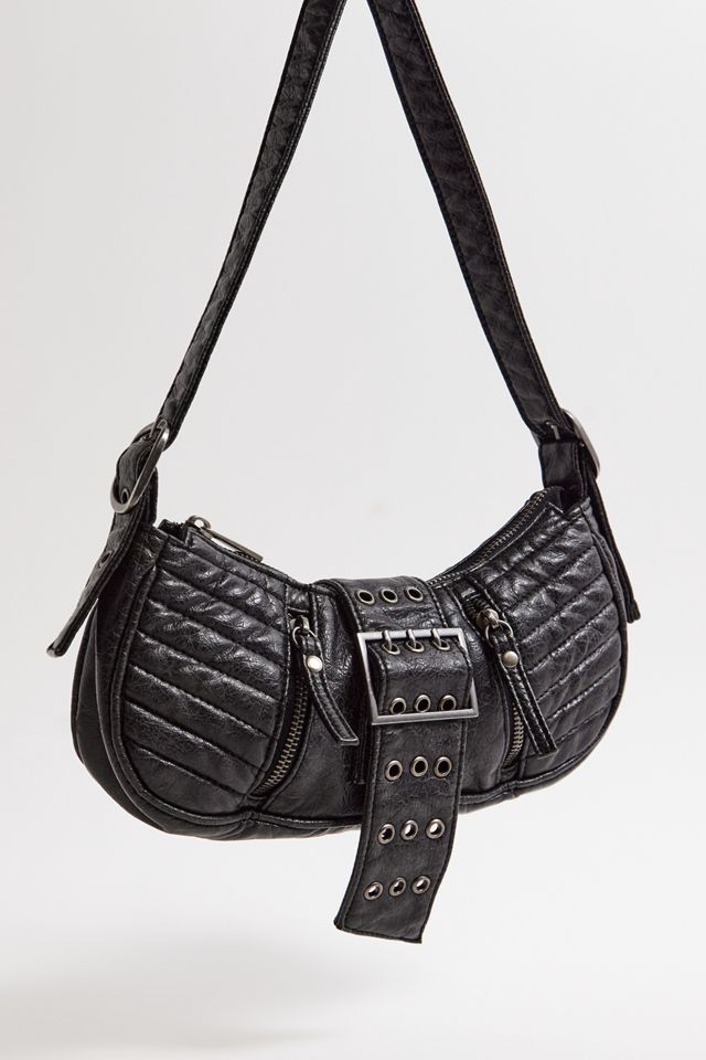 UO Buckle Faux Leather Shoulder Bag  #1