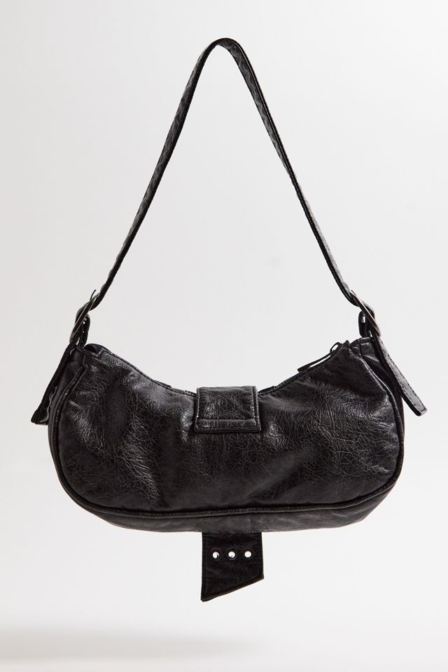 UO Buckle Faux Leather Shoulder Bag  #4