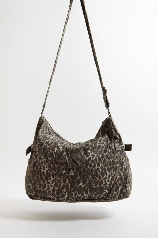 BDG Leopard Print Canvas Sling Bag  #3